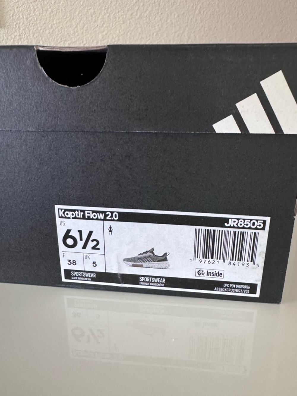 Adidas Women’s Kaptir Flow 2.0 - Size 6.5 - Picture 10 of 10